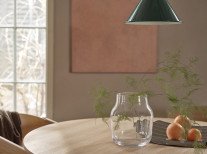 Ваза SILENT, Ø20cm, прозора