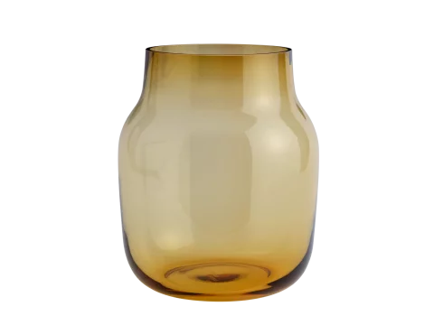 Ваза SILENT, Ø20cm, спалений апельсин