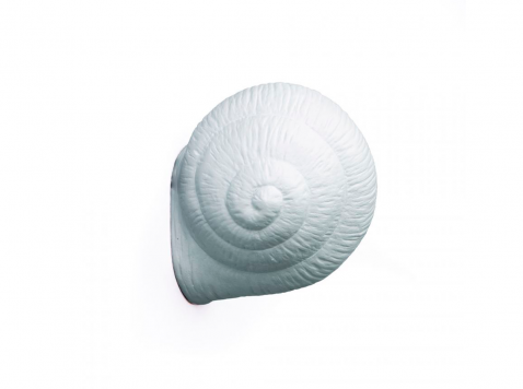 Декоративний елемент Sleeping snail, білий