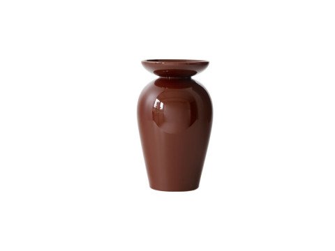 Ваза Momento JH47, красно-коричневая