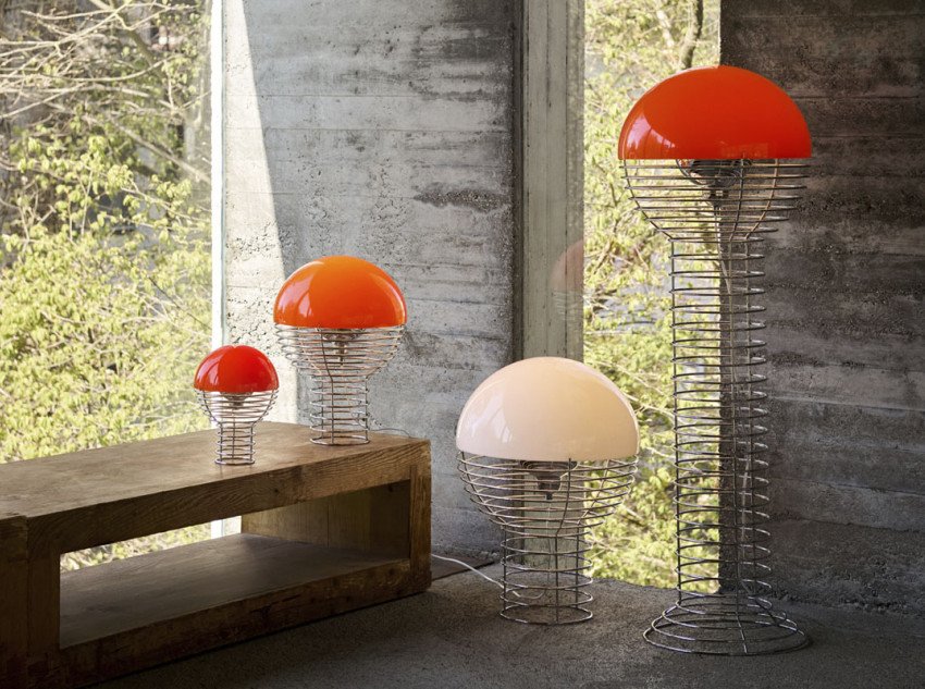 Портативна лампа Wire Ø18, помаранчева