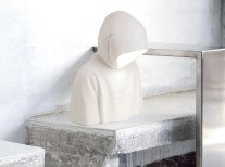 Настільна лампа Bad Guy, біла Настільна лампа Bad Guy, біла