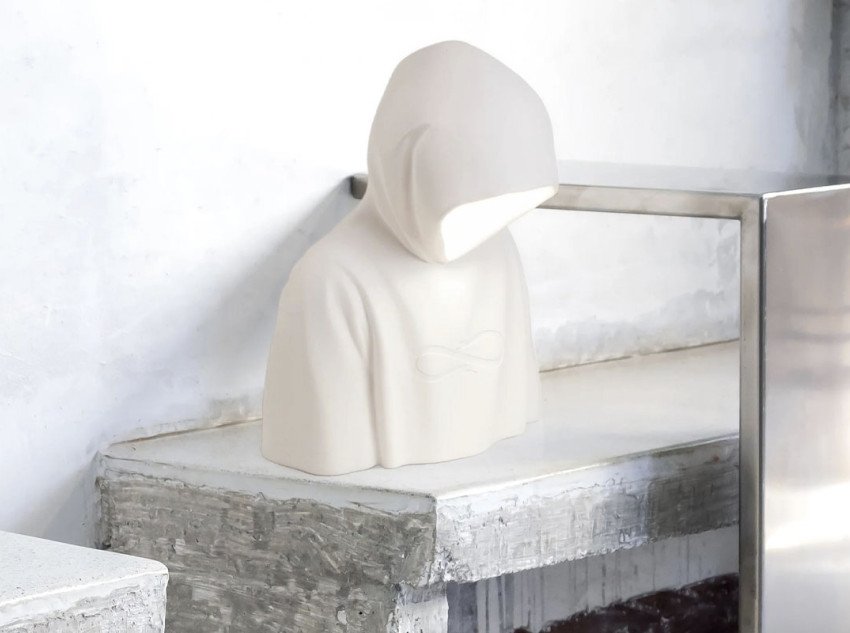 Настільна лампа Bad Guy, біла Настільна лампа Bad Guy, біла