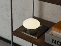 Стеллаж Alima NDS6, орех/хром