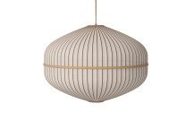 Светильник подвесной Lucén, ellipse, песочный/дуб