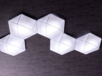 Світильник стельовий Clone, Ø46, білий Світильник стельовий Clone, Ø46, білий