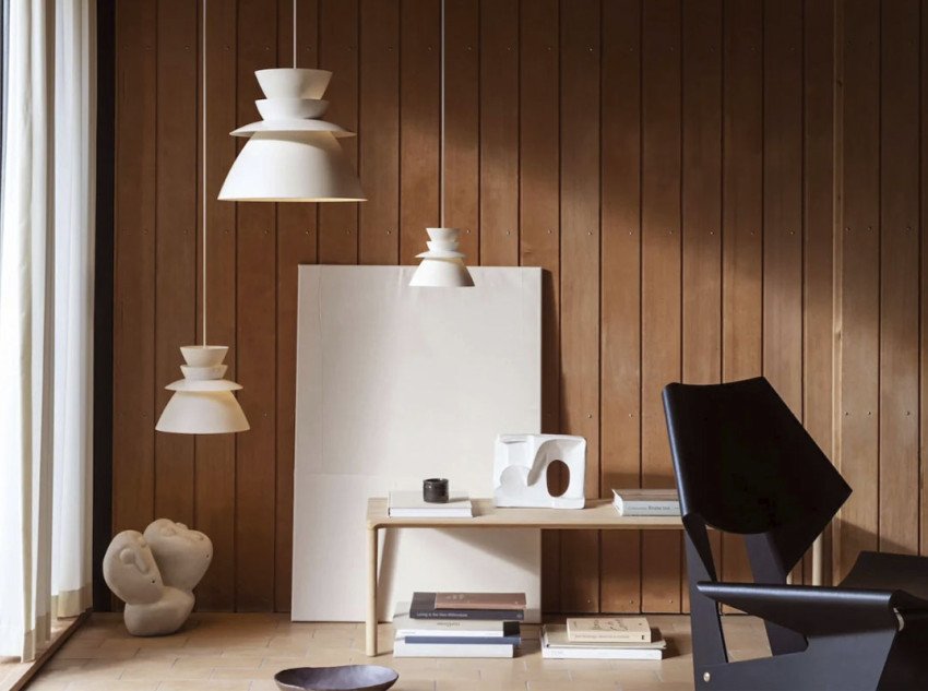 Світильник підвісний Sundowner 400, латунь