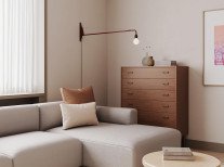 Настенный светильник Petite Potence, Blanc Colombe