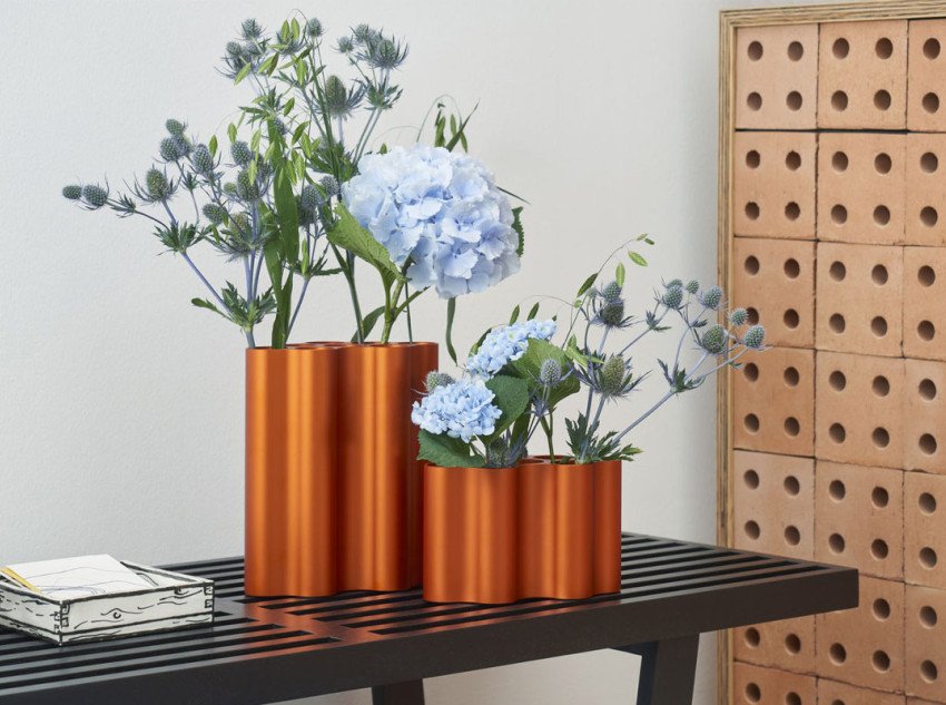 Ваза Nuage S, спалений апельсин