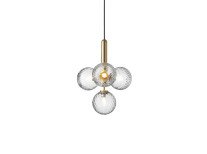 Светильник подвесной Miira 4, латунь