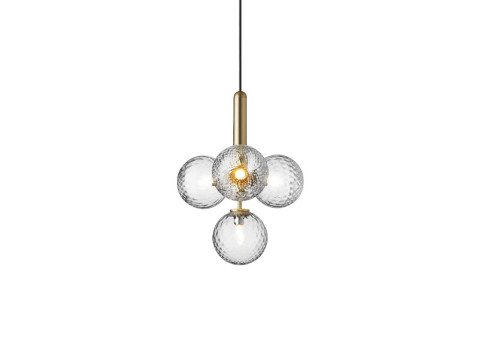 Світильник підвісний Miira 4, латунь