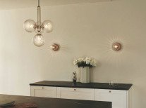 Светильник подвесной Miira 4, латунь