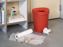 Ведро для мусора Happy Bin, Ø30, красное Ведро для мусора Happy Bin, Ø30, красное