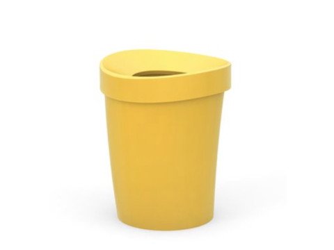 Відро для сміття Happy Bin, Ø30, жовте