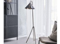 Торшер Flola, антрацитовый коричневый