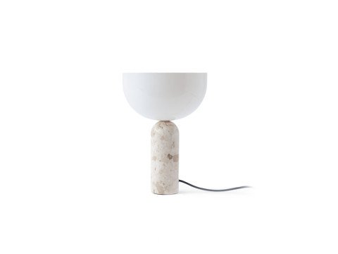 Настільна лампа Kizu, маленька, Kunis Breccia Marble/білий акрил