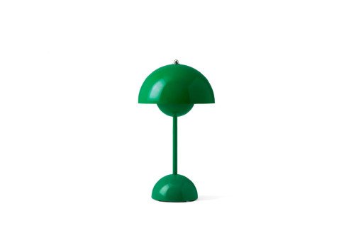 Портативная лампа Flowerpot VP9, сигнально-зеленая Портативная лампа Flowerpot VP9, сигнально-зеленая