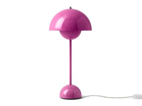 Настільна лампа Flowerpot VP3, гостро-рожева