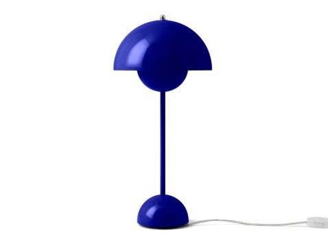 Настільна лампа Flowerpot VP3, кобальтово-синя
