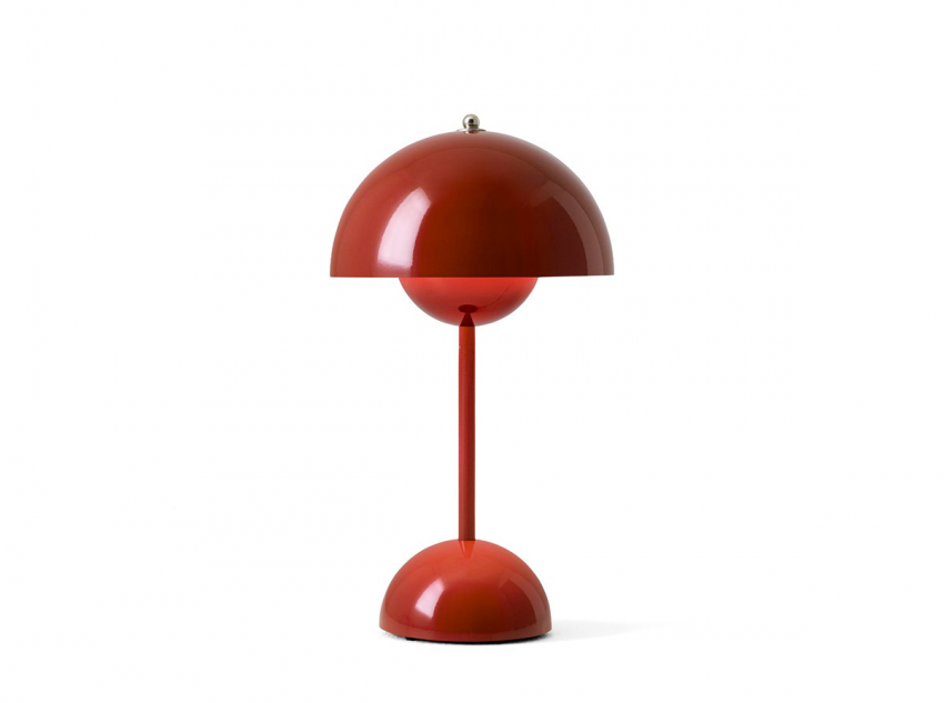 Портативна лампа Flowerpot VP9, червоно-коричневий