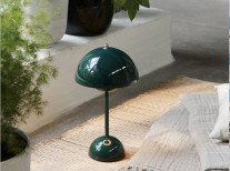 Портативна лампа Flowerpot VP9, темно-зелена