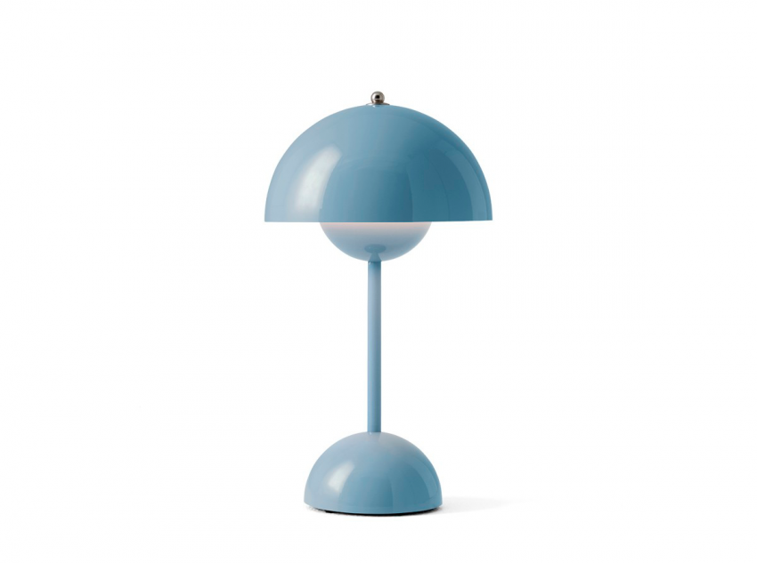 Портативна лампа Flowerpot VP9, блакитна