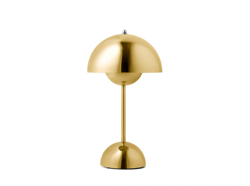 Настільна лампа Flowerpot VP9 золота
