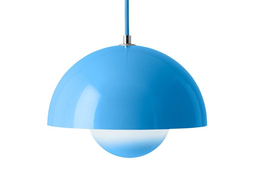Світильник підвісний Flowerpot VP7, світло-блакитний Світильник підвісний Flowerpot VP7, світло-блакитний