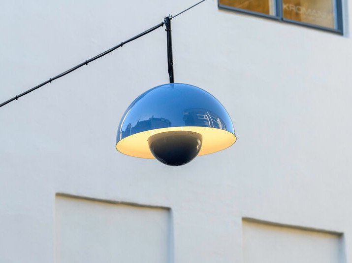 Світильник підвісний Flowerpot VP7, світло-блакитний Світильник підвісний Flowerpot VP7, світло-блакитний