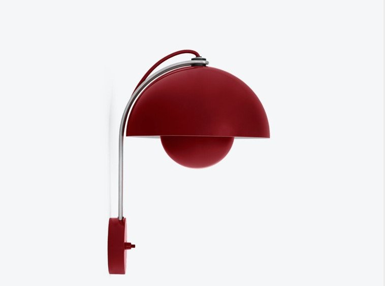 Настінний світильник Flowerpot VP8, червоний шафран