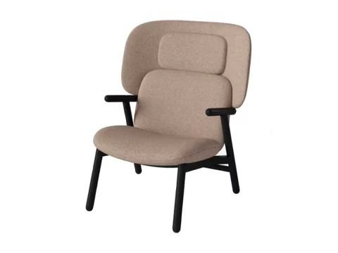 Крісло Cosh, високе, бежеве