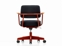 Офісне крісло Fauteuil Direction Pivotant,  червоне/чорне