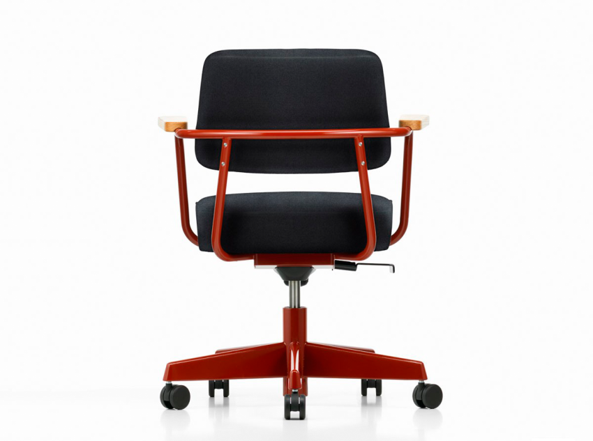 Офісне крісло Fauteuil Direction Pivotant,  червоне/чорне