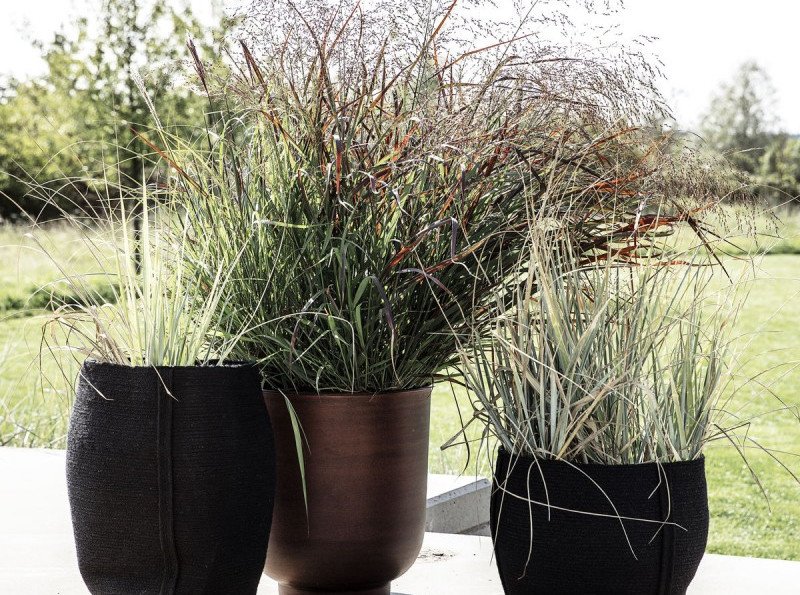 Кошик для зберігання Drum, 55 см, чорний