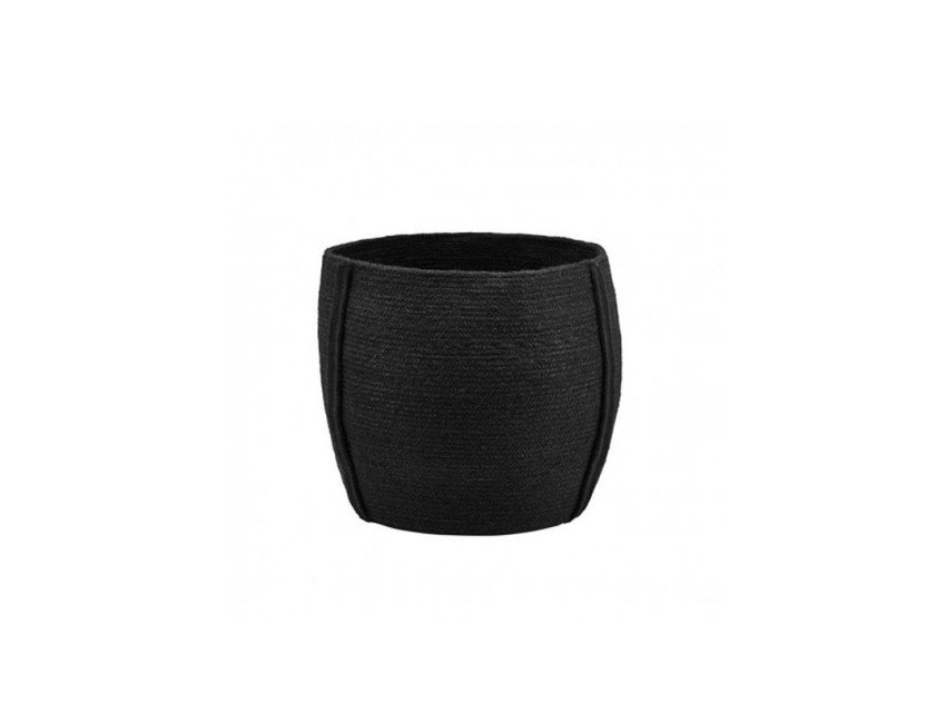 Корзина для хранения Drum, 40 см, черная Корзина для хранения Drum, 40 см, черная