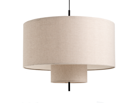 Світильник підвісний Margin, 90, бежевий