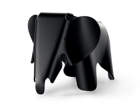 Декоративний елемент Eames Elephant, великий, чорний