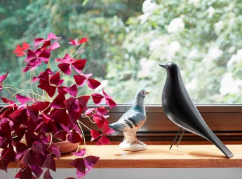 置物 Eames House Bird Статуетка Eames House Bird, чорна