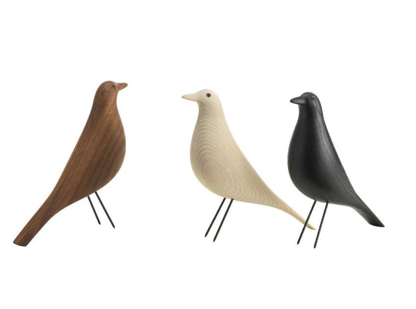Статуетка Eames House Bird, темний горіх