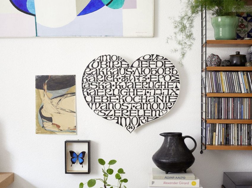 Аксессуар настенный International Love Heart Аксессуар настенный International Love Heart