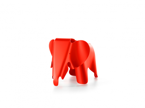 Декоративный элемент Eames Elephant, маленький, красный
