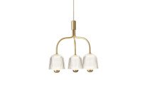 Світильник підвісний Asteea 3, латунь