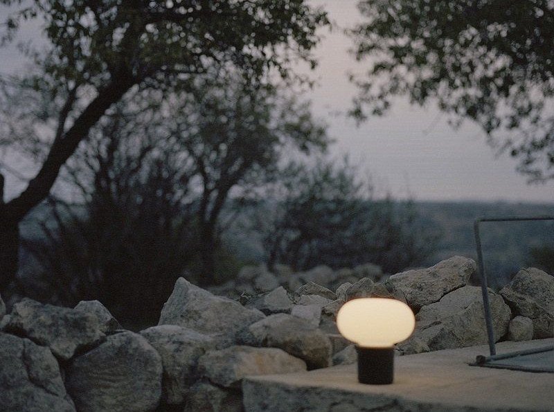 Портативна лампа Karl-Johan, червона земля