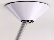 Світильник стельовий Flip, анодований алюміній Світильник стельовий Flip, анодований алюміній