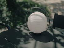 Портативная лампа Lantern, черная