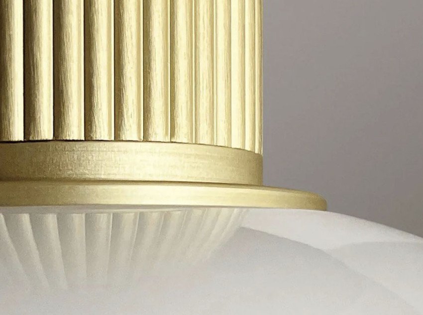 Світильник стельовий Memoir 120, латунь