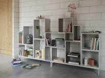 Настільна лампа Post, коричнево-зелена Настільна лампа Post, коричнево-зелена