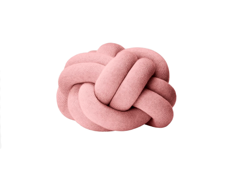 Подушка Knot, рожева