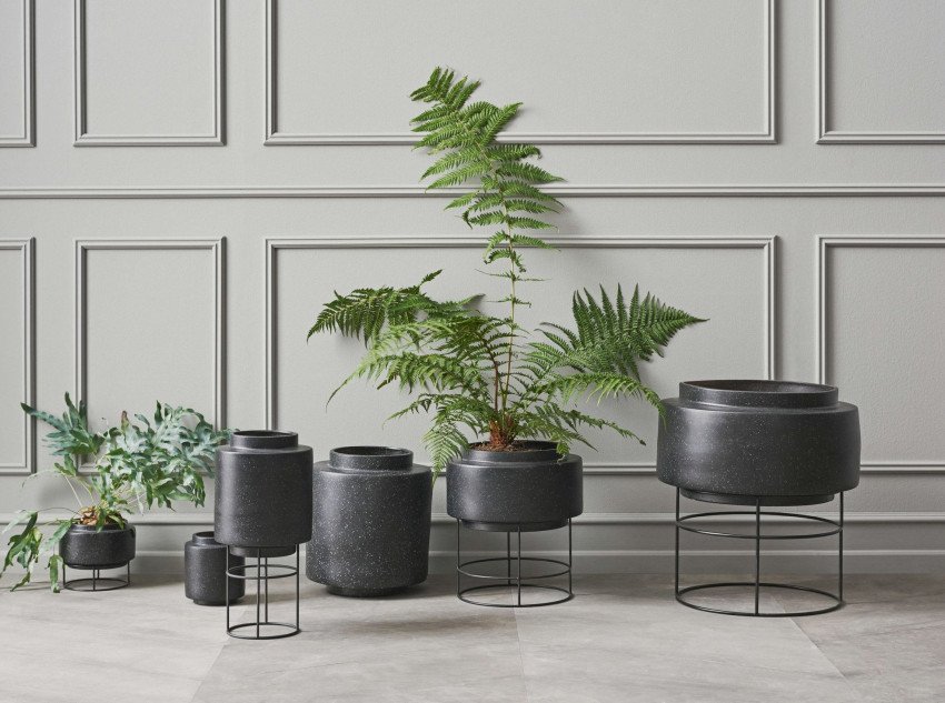 Горшок для цветов Botanique, Ø35, черный Горшок для цветов Botanique, Ø35, черный