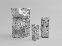 Ваза Kami, H25, хром Ваза Kami, H25, хром